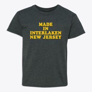 Interlaken New Jersey Classic 70s Youth T-shirt