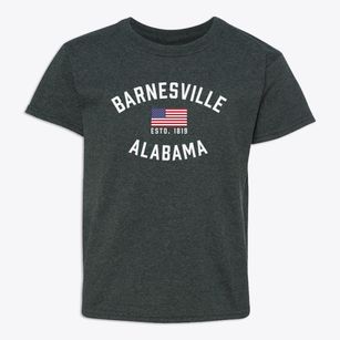 Barnesville Alabama Patriot Youth T-shirt