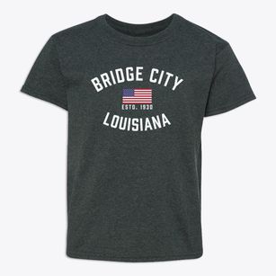 Bridge City Louisiana Patriot Youth T-shirt