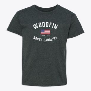 Woodfin North Carolina Patriot Youth T-shirt