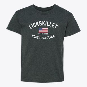Lickskillet North Carolina Patriot Youth T-shirt