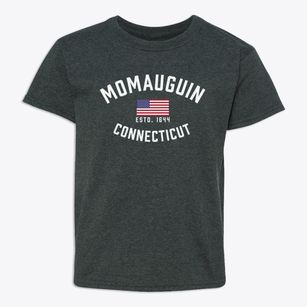 Momauguin Connecticut Patriot Youth T-shirt