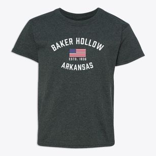 Baker Hollow Arkansas Patriot Youth T-shirt