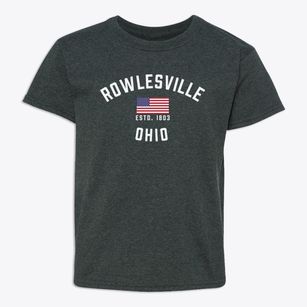 Rowlesville Ohio Patriot Youth T-shirt