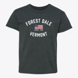 Forest Dale Vermont Patriot Youth T-shirt