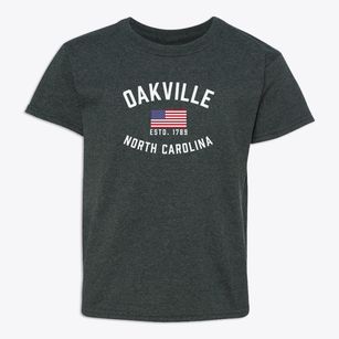 Oakville North Carolina Patriot Youth T-shirt