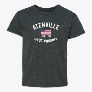 Atenville West Virginia Patriot Youth T-shirt