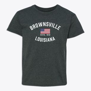 Brownsville Louisiana Patriot Youth T-shirt