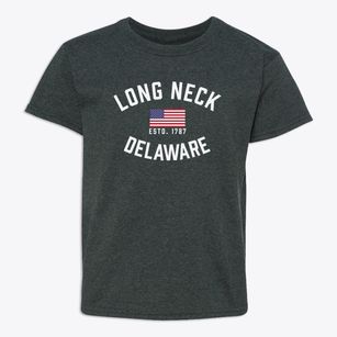 Long Neck Delaware Patriot Youth T-shirt