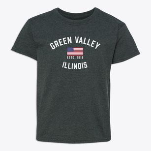 Green Valley Illinois Patriot Youth T-shirt