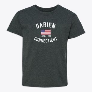 Darien Connecticut Patriot Youth T-shirt