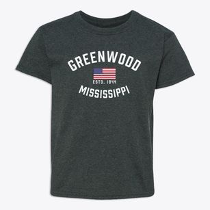 Greenwood Mississippi Patriot Youth T-shirt