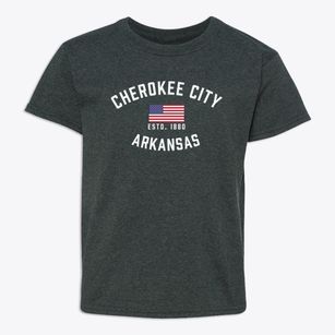 Cherokee City Arkansas Patriot Youth T-shirt