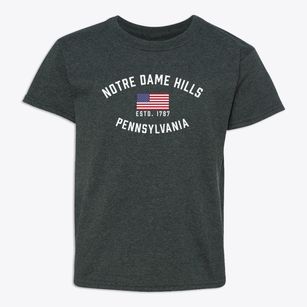 Notre Dame Hills Pennsylvania Patriot Youth T-shirt