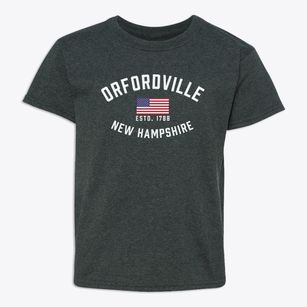 Orfordville New Hampshire Patriot Youth T-shirt