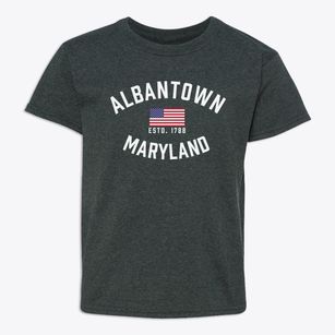 Albantown Maryland Patriot Youth T-shirt