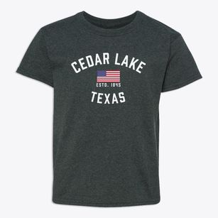 Cedar Lake Texas Patriot Youth T-shirt