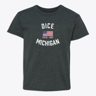 Dice Michigan Patriot Youth T-shirt