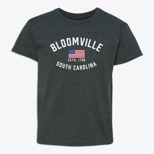 Bloomville South Carolina Patriot Youth T-shirt