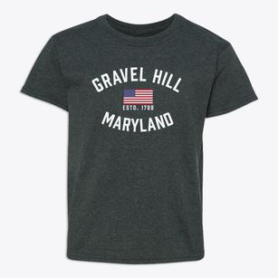 Gravel Hill Maryland Patriot Youth T-shirt