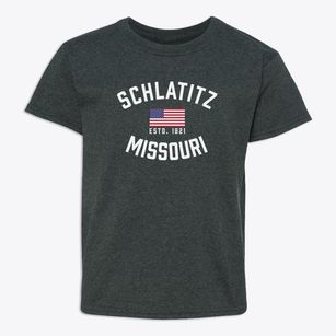 Schlatitz Missouri Patriot Youth T-shirt