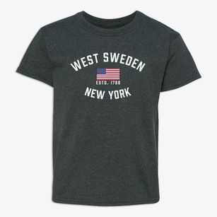 West Sweden New York Patriot Youth T-shirt