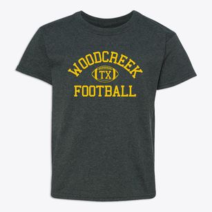 Woodcreek Texas Football Youth T-shirt