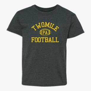 Twomile Pennsylvania Football Youth T-shirt