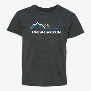 Clendenenville West Virginia Mountain View Youth T-shirt