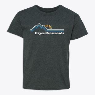 Hayes Crossroads South Carolina Mountain View Youth T-shirt