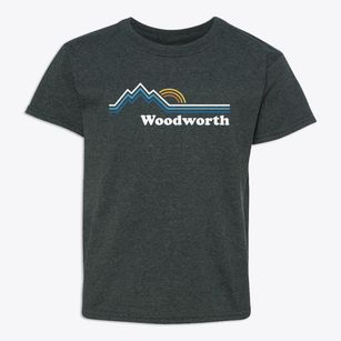 Woodworth Wisconsin Mountain View Youth T-shirt