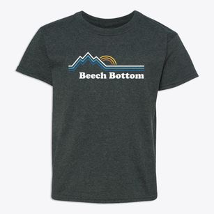 Beech Bottom North Carolina Mountain View Youth T-shirt