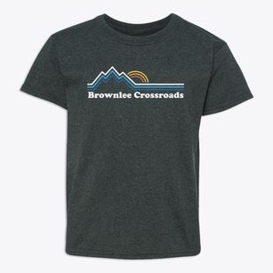 Brownlee Crossroads South Carolina Mountain View Youth T-shirt