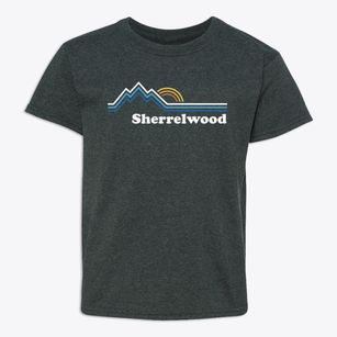 Sherrelwood Colorado Mountain View Youth T-shirt