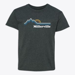 Millerville Minnesota Mountain View Youth T-shirt