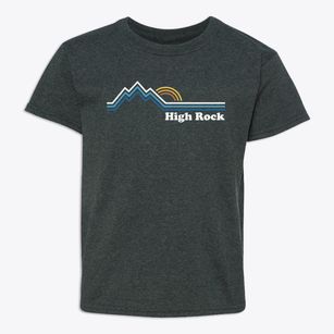 High Rock North Carolina Mountain View Youth T-shirt