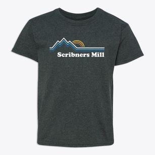 Scribners Mill Maine Mountain View Youth T-shirt