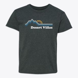 Desert Villas Arizona Mountain View Youth T-shirt