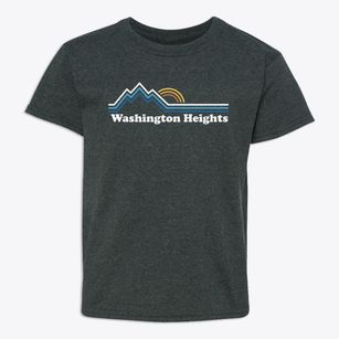 Washington Heights North Carolina Mountain View Youth T-shirt