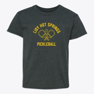 Lidy Hot Springs Idaho Pickleball Youth T-shirt