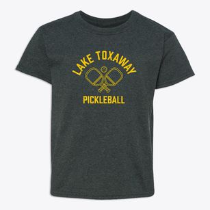 Lake Toxaway North Carolina Pickleball Youth T-shirt