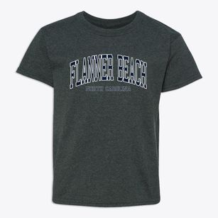 Flanner Beach North Carolina Traditional Youth T-shirt