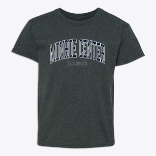 Monroe Center Illinois Traditional Youth T-shirt