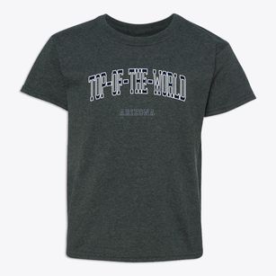 Top-of-the-world Arizona Traditional Youth T-shirt