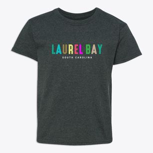 Laurel Bay South Carolina Color Pop Youth T-shirt