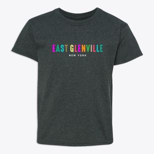 East Glenville New York Color Pop Youth T-shirt