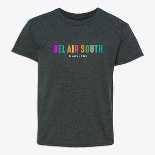 Bel Air South Maryland Color Pop Youth T-shirt