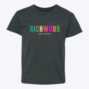 Richwood New Jersey Color Pop Youth T-shirt