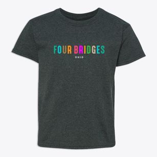 Four Bridges Ohio Color Pop Youth T-shirt