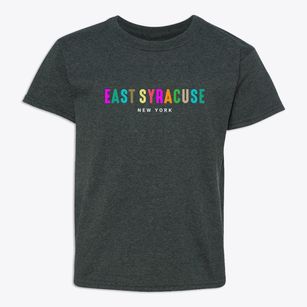 East Syracuse New York Color Pop Youth T-shirt